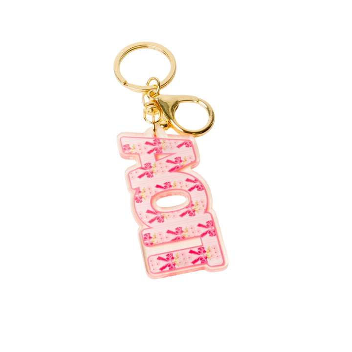 Oh So Fancy Sorority Acrylic Keychain