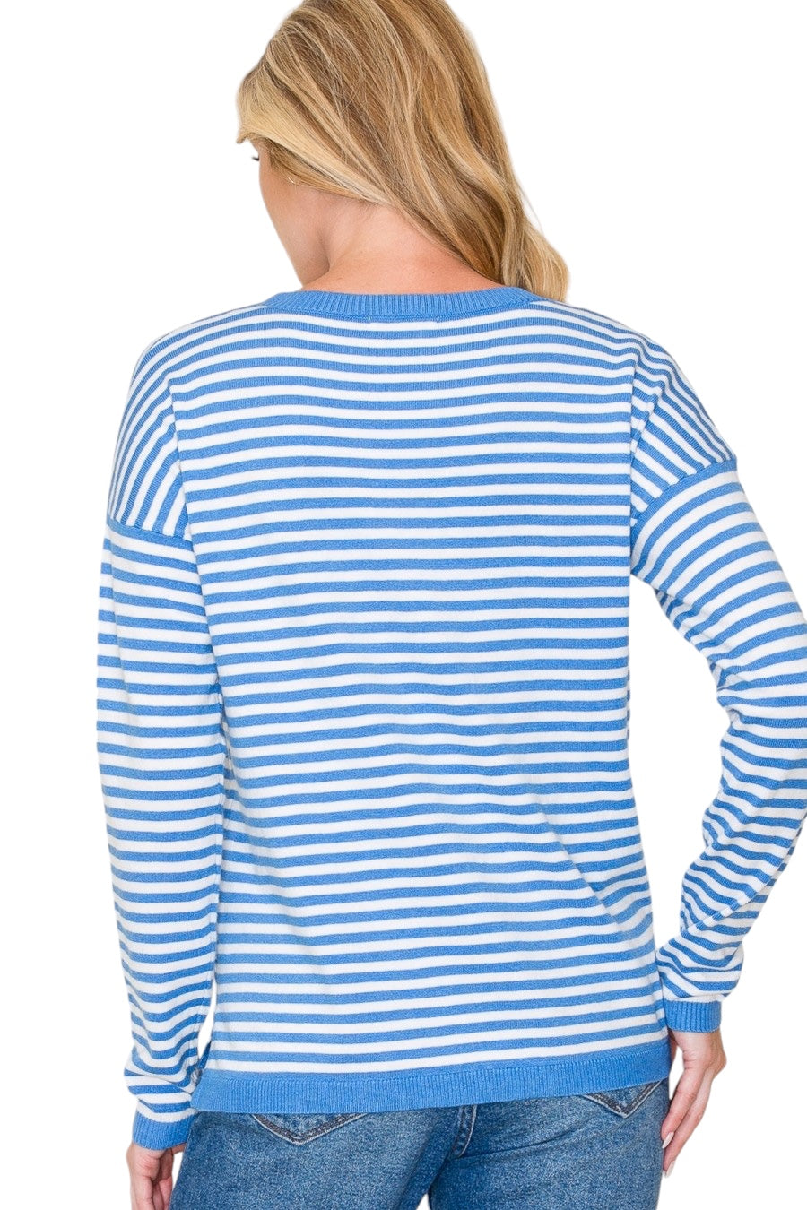 Salem Striped Pullover