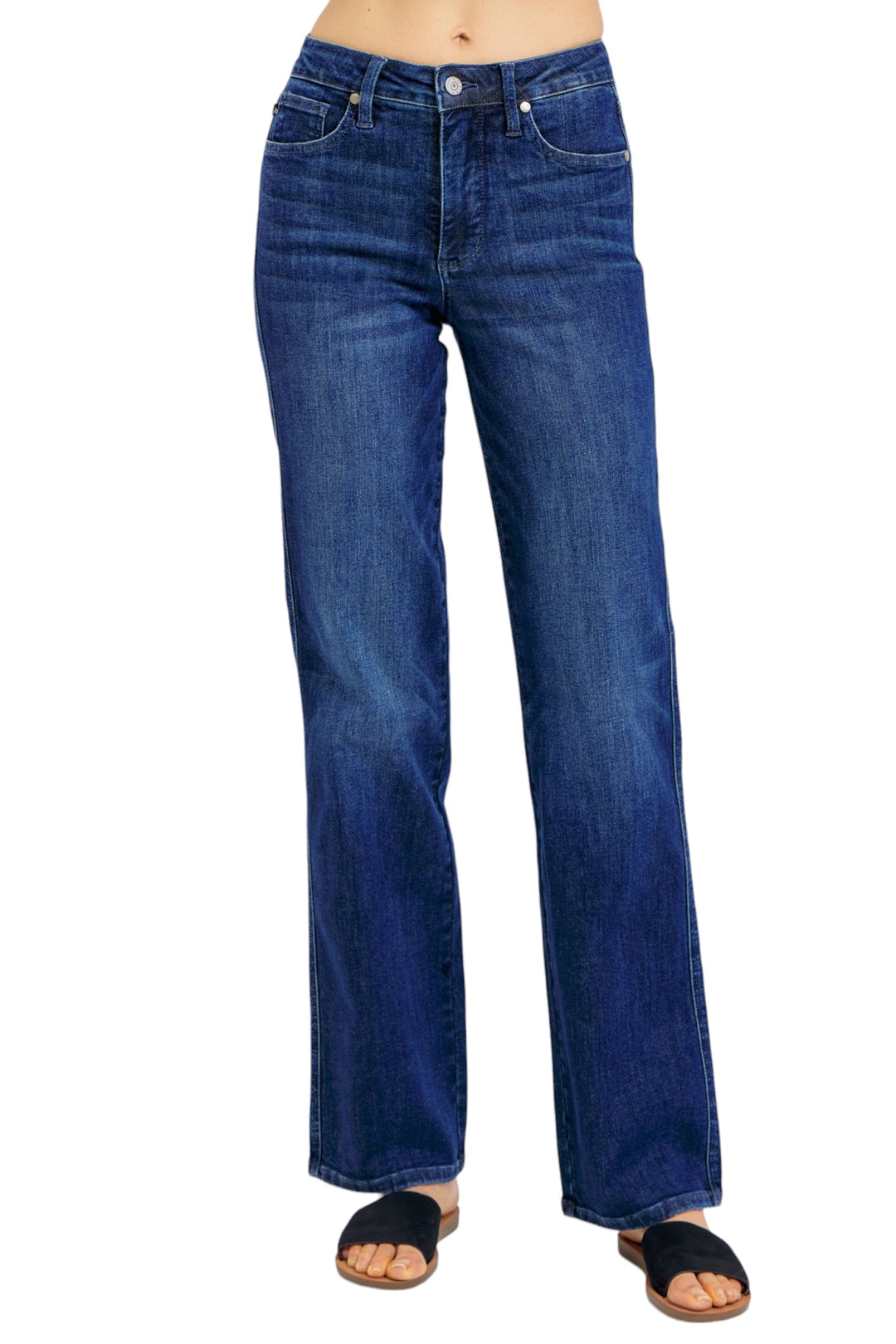 Tummy Control Classic Straight Judy Blue Jeans