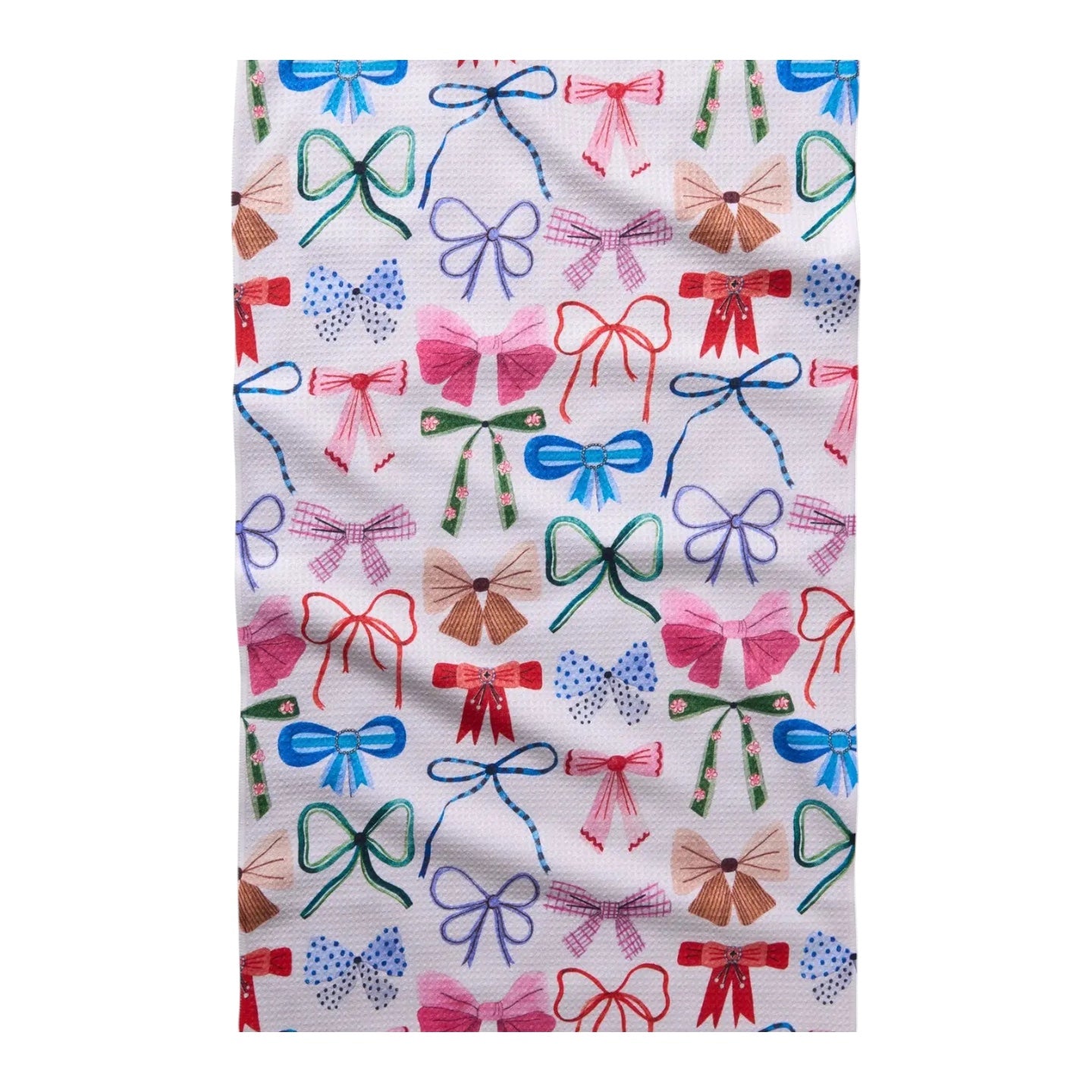 Bows Geometry Kitchen Tea Towel