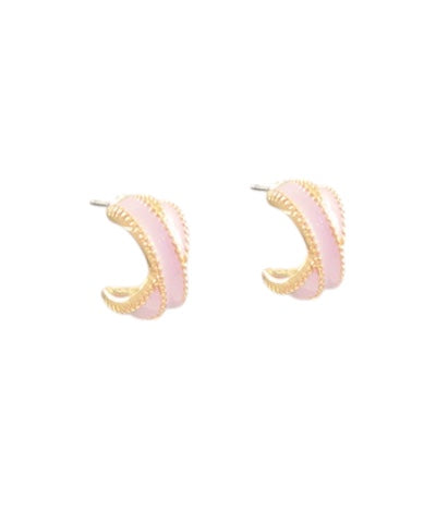 Color Coated Crisscross Hoops