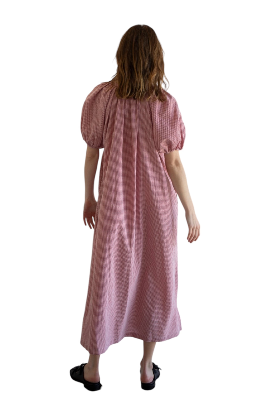 Charlie Gingham Midi Dress