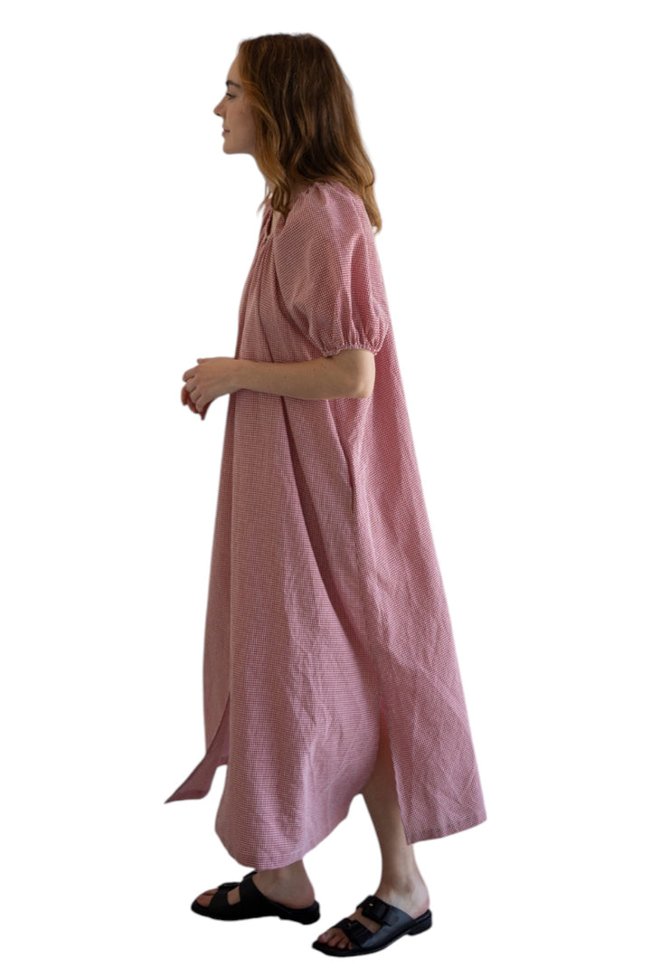 Charlie Gingham Midi Dress