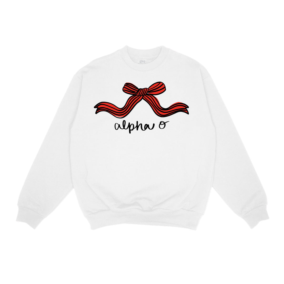 Sorority Coquette Bow Sweatshirt