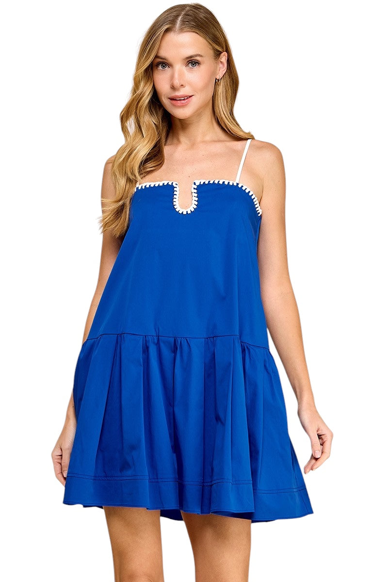 Brody Drop Waist Mini Dress