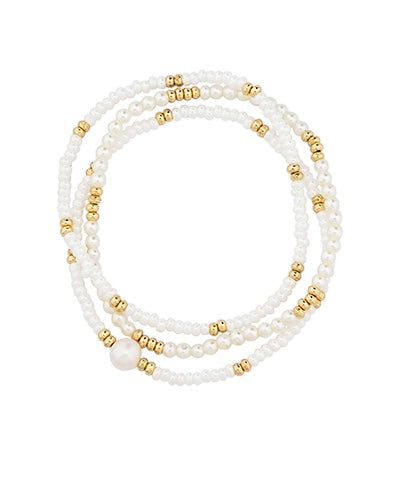 Seed Bead Bracelet Set