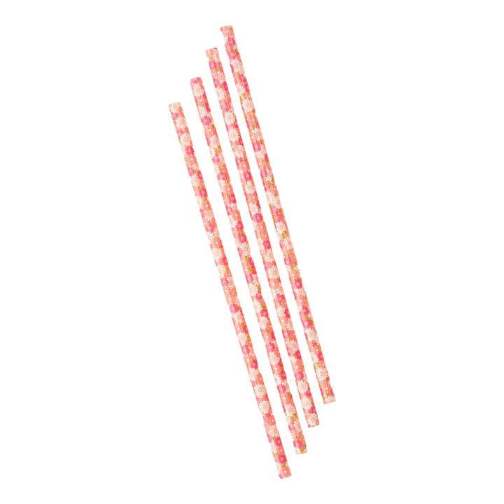 Daisy Craze Straw Set