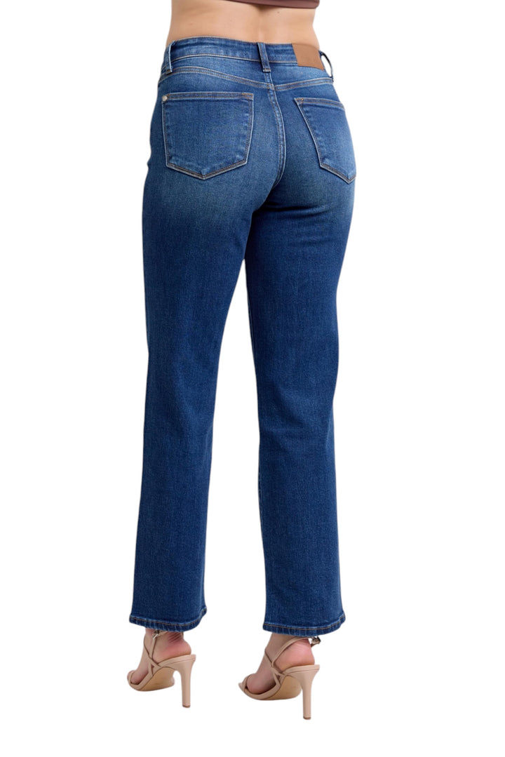 Side Seam Straight Leg Judy Blue Jeans