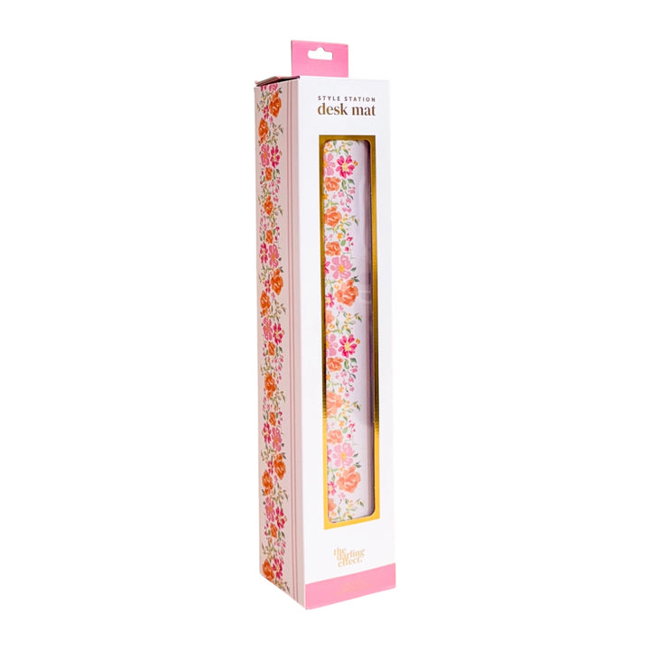 Petal Parade Pink Desk Pad