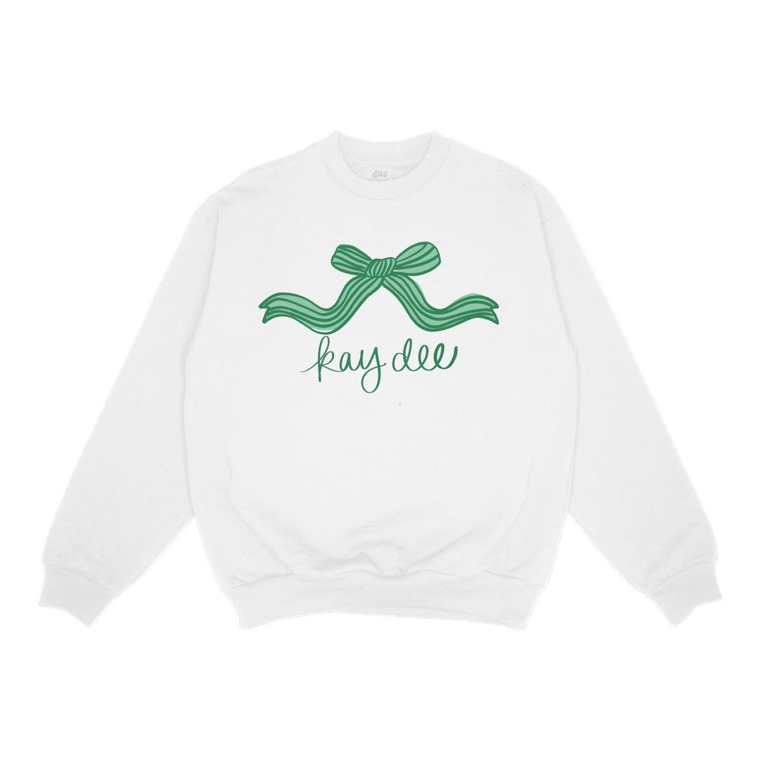 Sorority Coquette Bow Sweatshirt