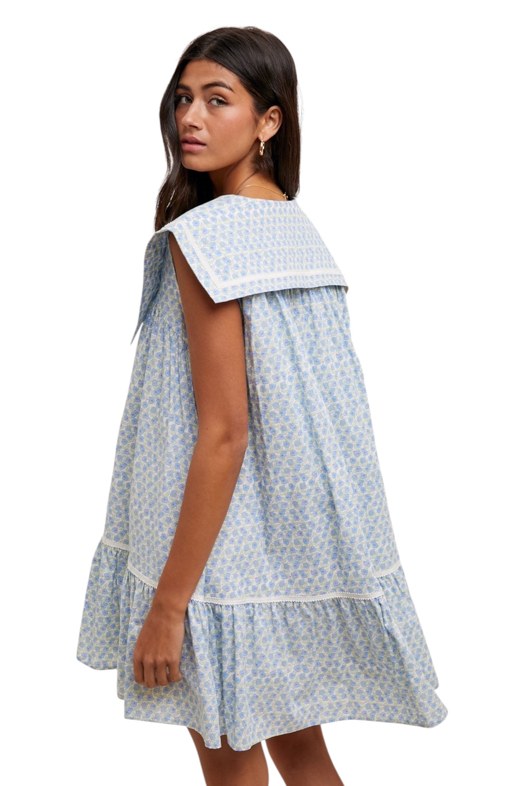 Graham Collared Mini Dress