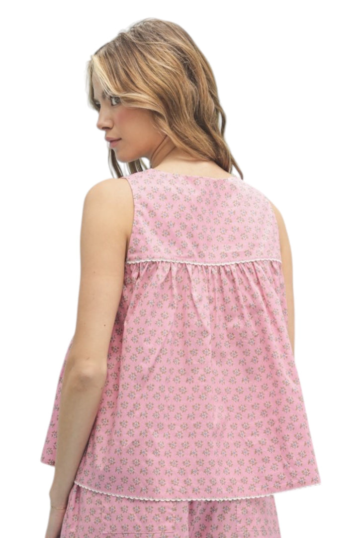 Quinn Floral Sleeveless Top