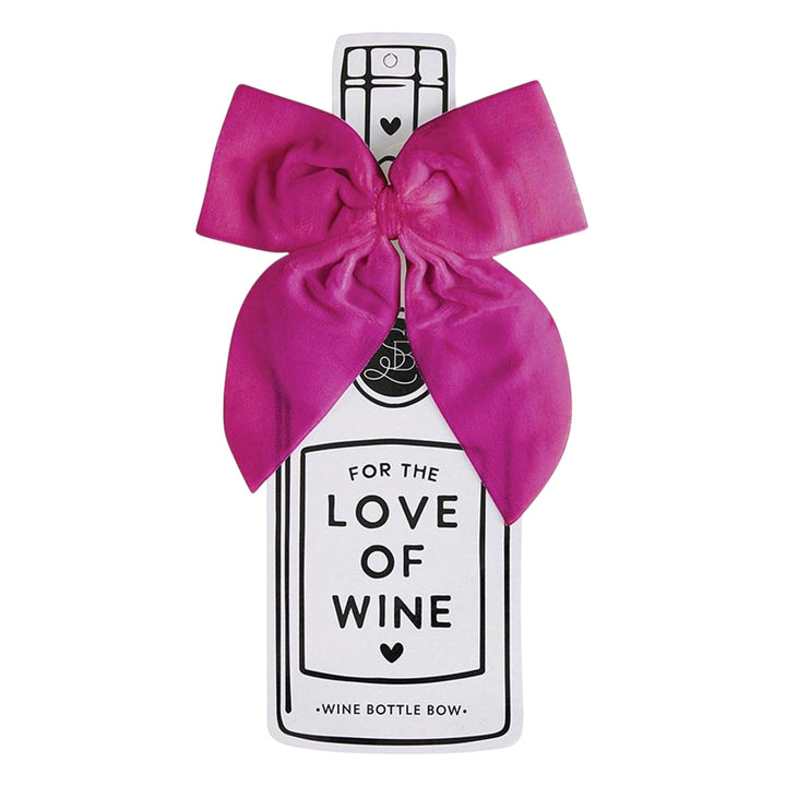 Velvet Wine Bow