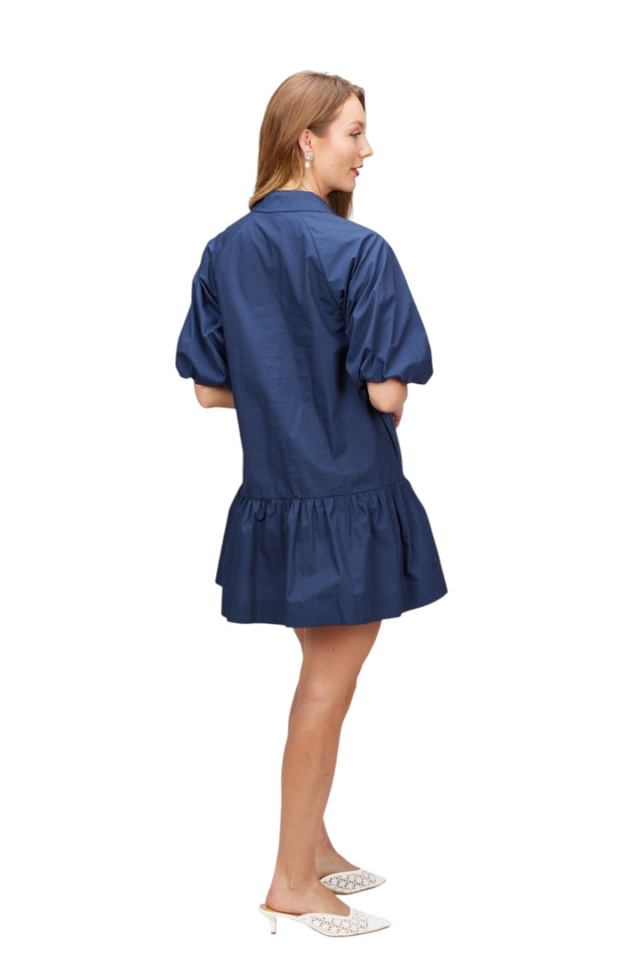 Tucker Poplin Shirt Dress