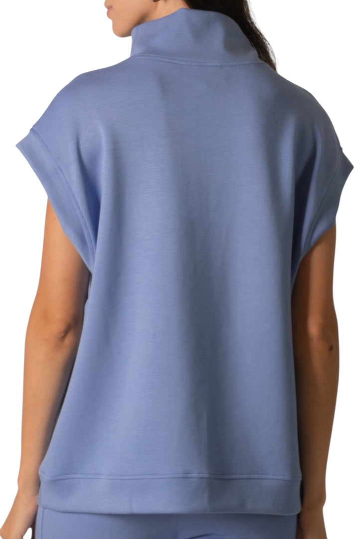 Emerson Mock Neck Sleeveless Top