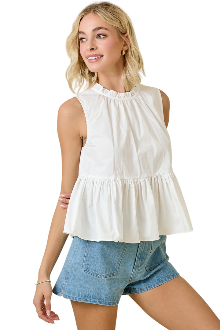 Lenny Drop Waist Sleeveless Top