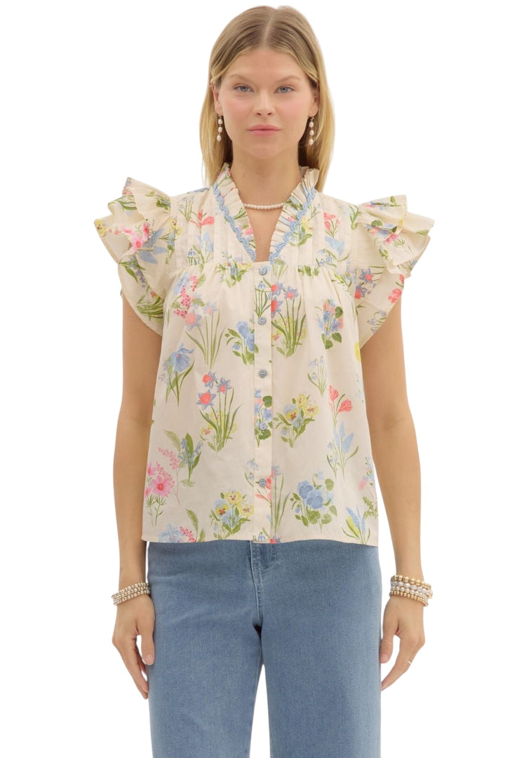 Waller Floral Top