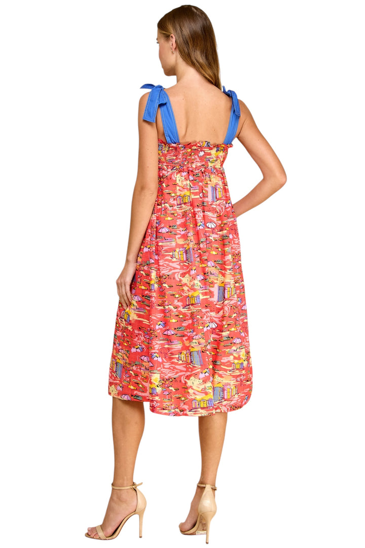 Dunmore Printed Midi Dress