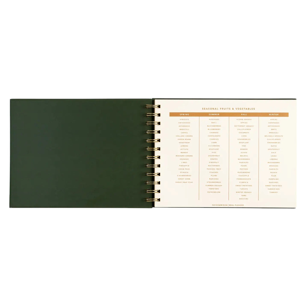 Farm Fresh Weekly Meal Planner
