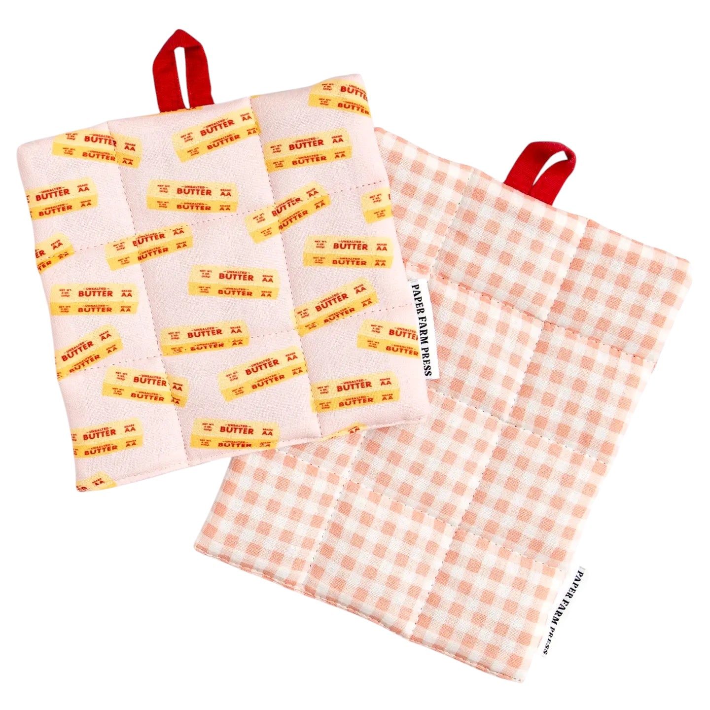 Butter Potholder Set