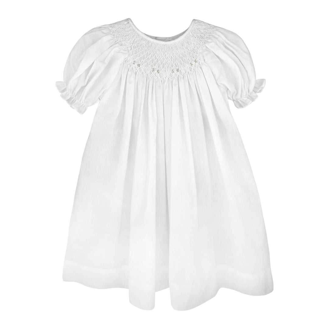 Smocked Daygown & Bonnet