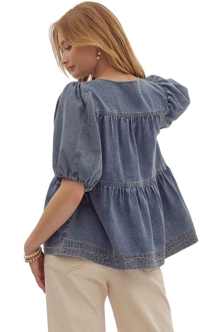 Comer Denim Top