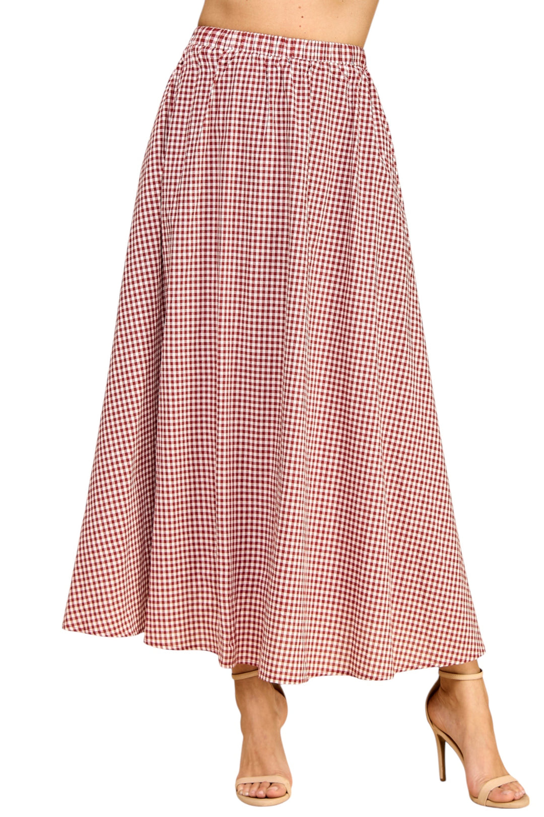 Dixon Gingham Skirt Set