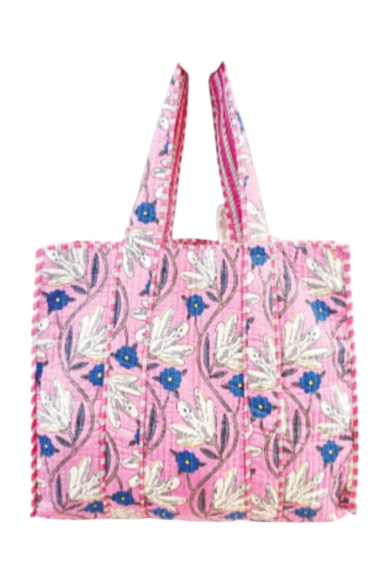 Jane Quilted Tote Bag