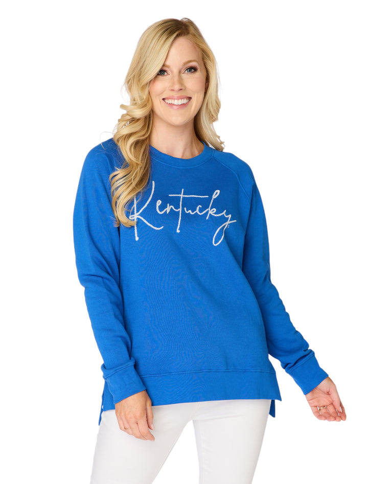 Kentucky Embroidered Pullover