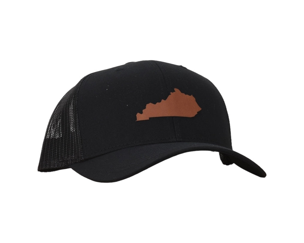 Kentucky Leather State Snapback