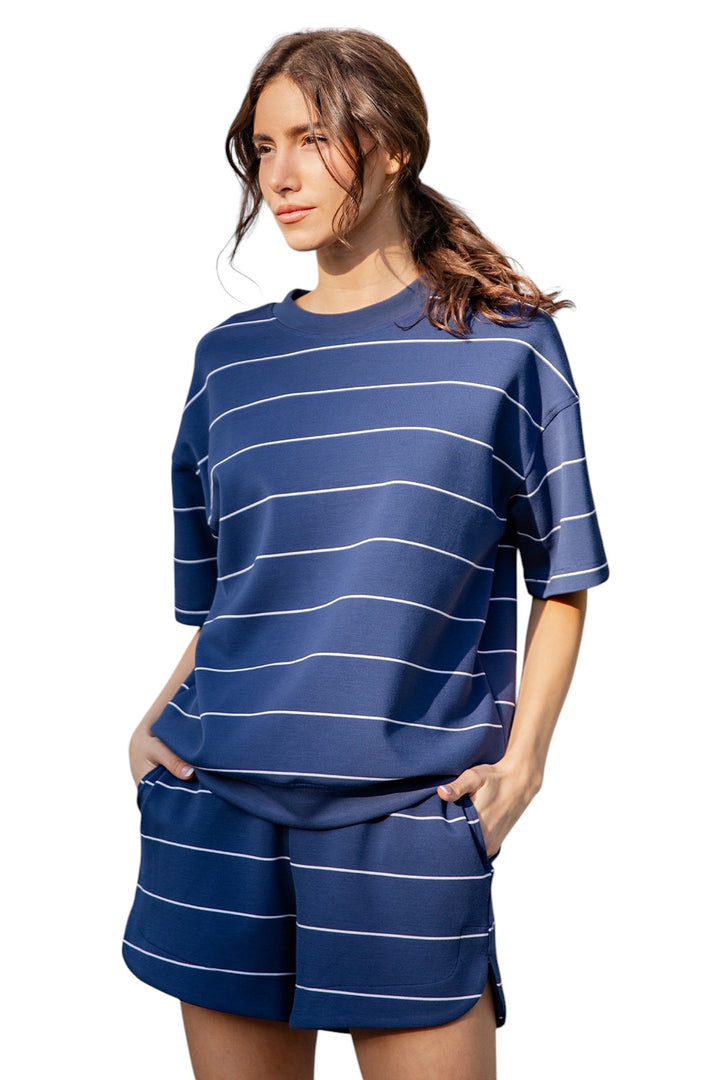Meeks Striped Modal Set