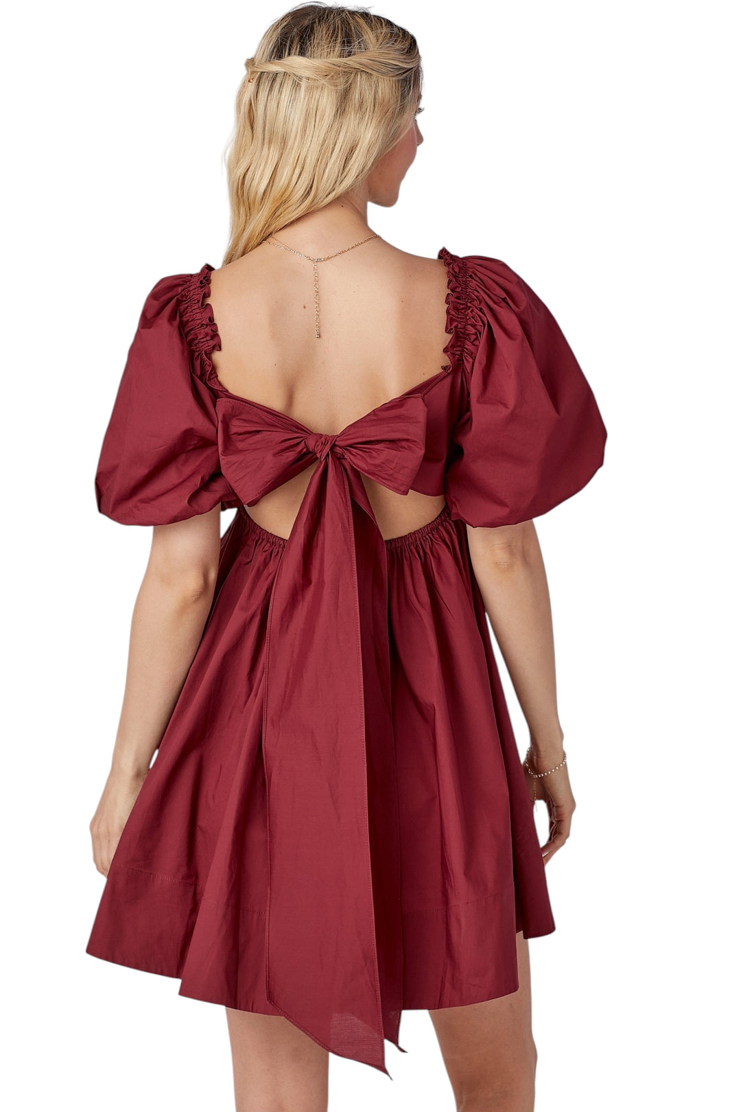 Barnes Ruffle Mini Dress