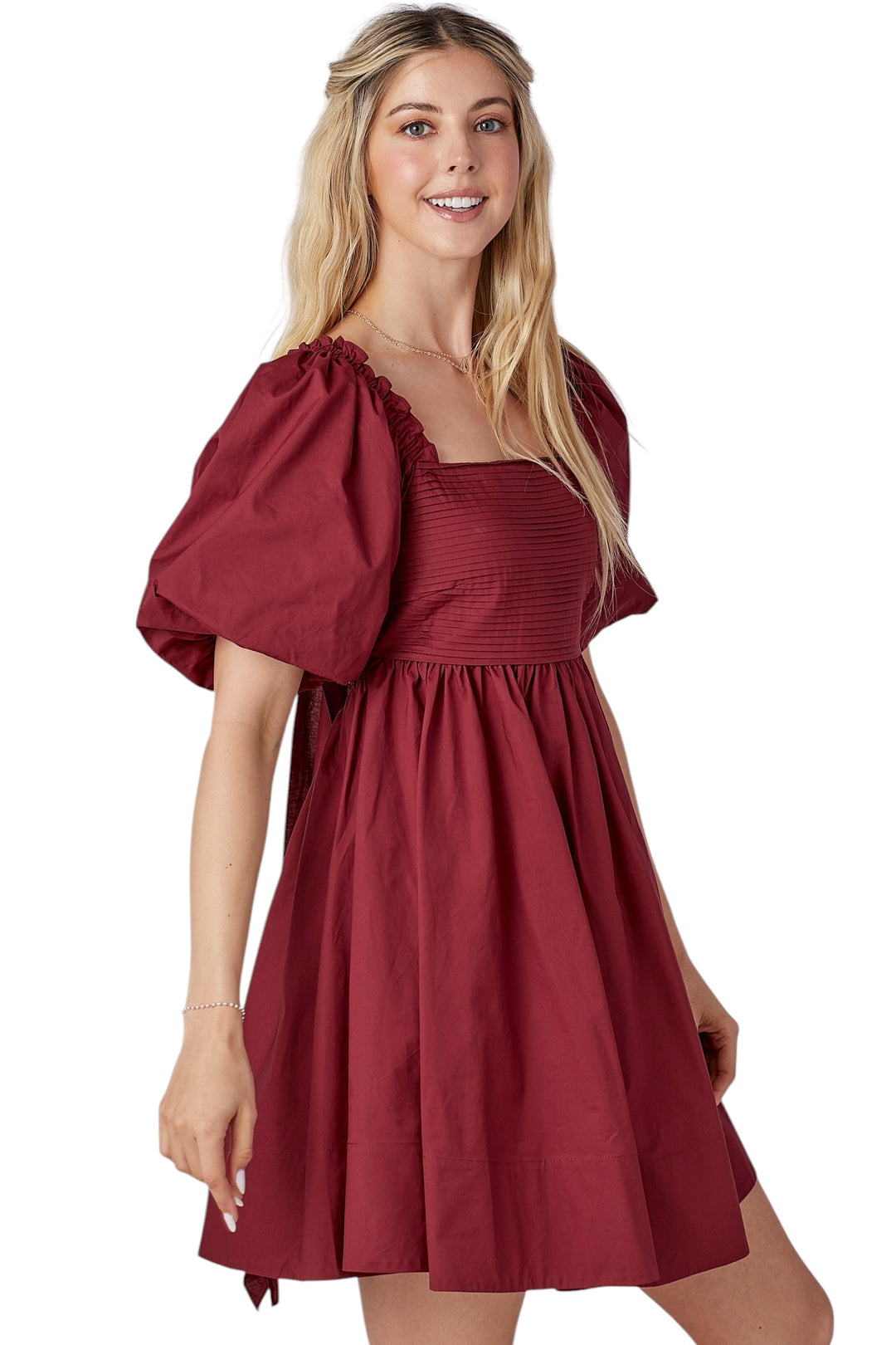 Barnes Ruffle Mini Dress