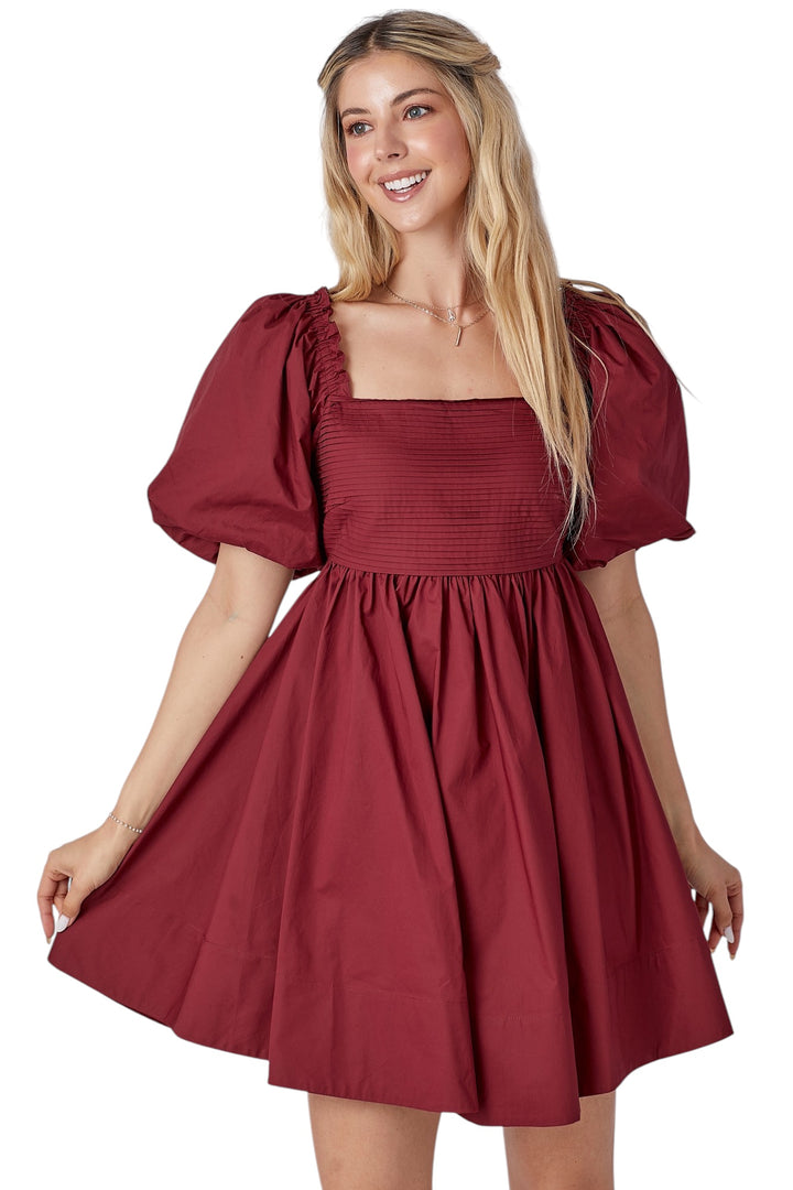 Barnes Ruffle Mini Dress