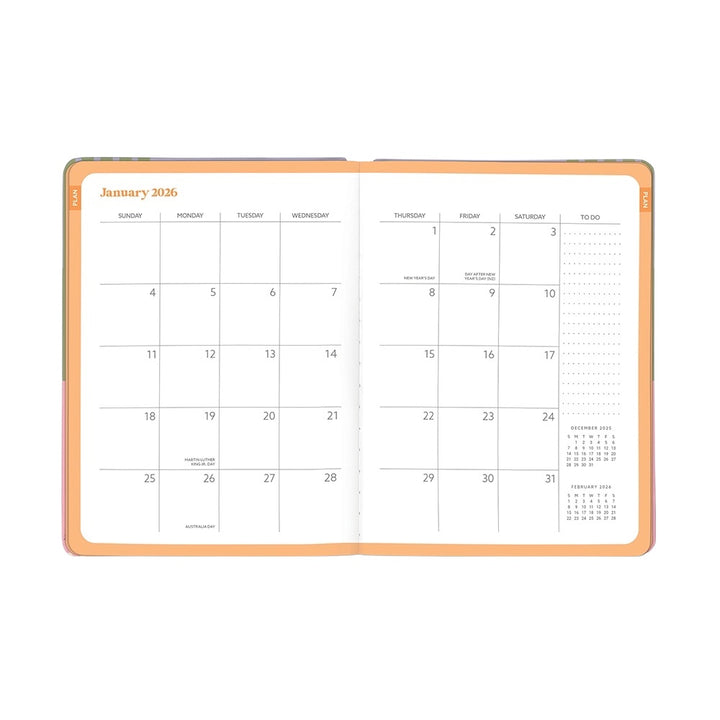 Color Block Good Day 2026 Planner