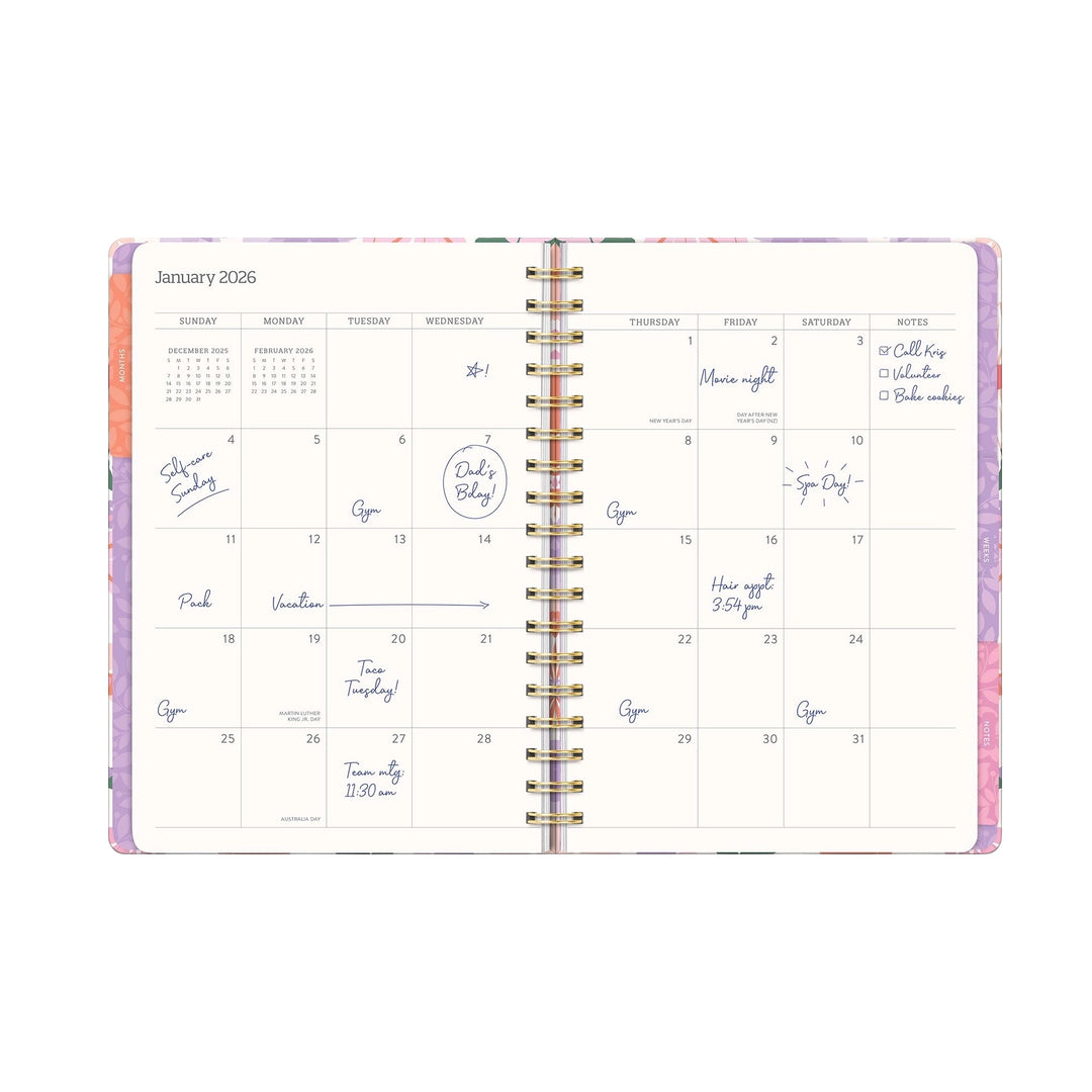 Secret Garden 2026 Planner