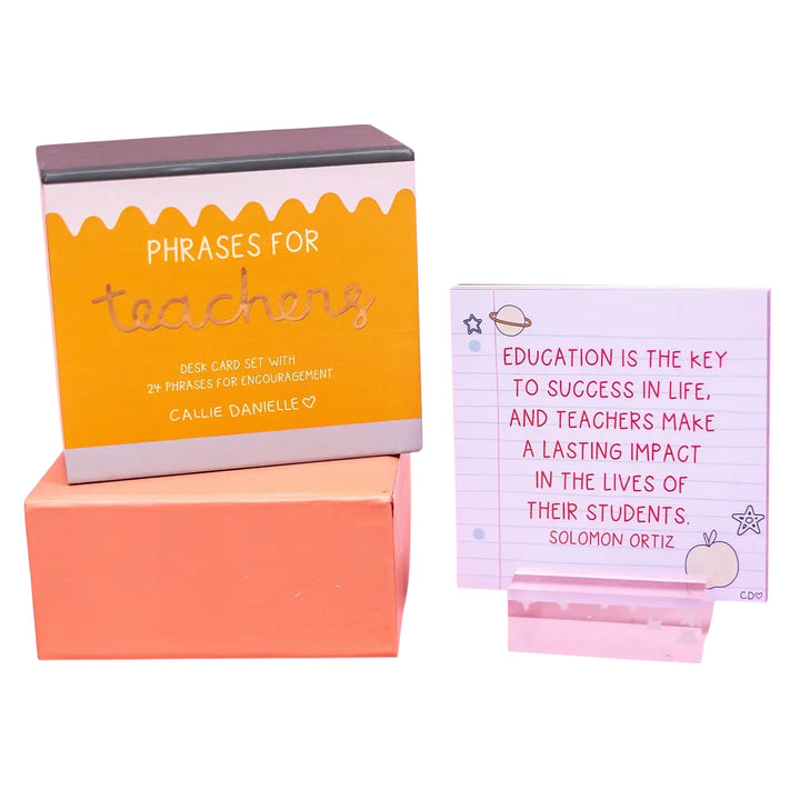 Phrases For Teachers Encouragement Cards