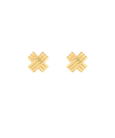 Crisscross Stud Earrings