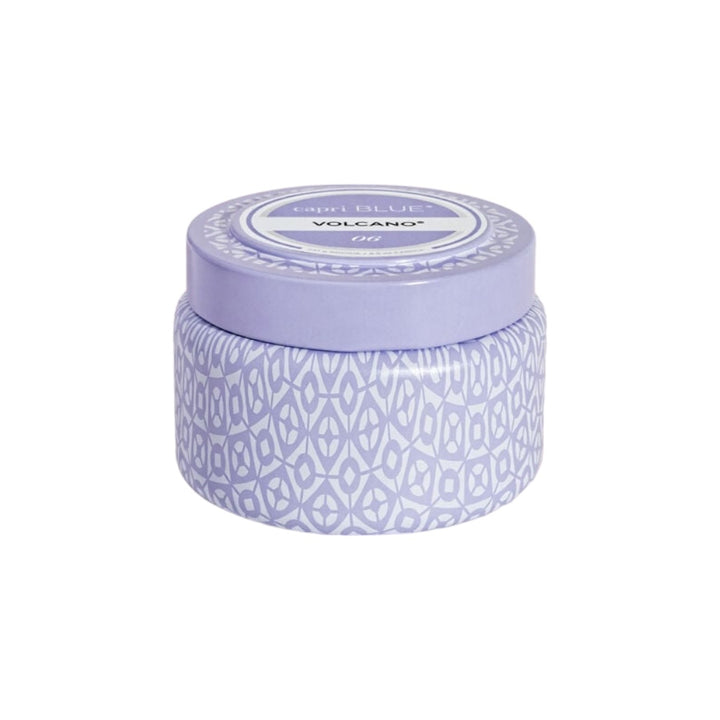 Digital Lavender Volcano Printed Travel Tin