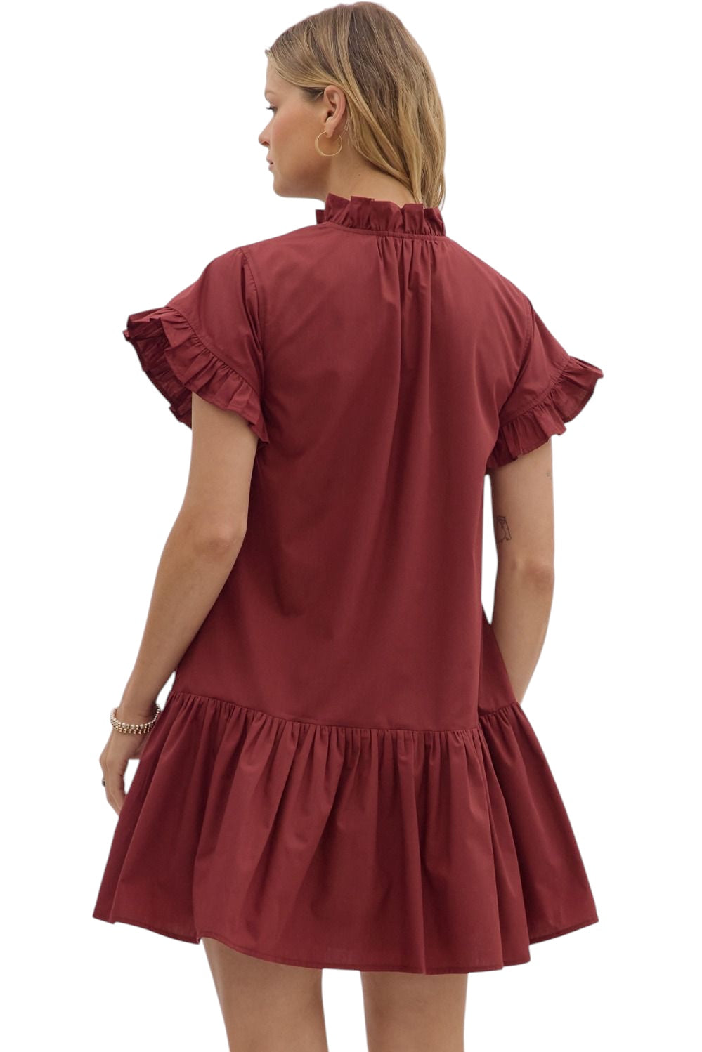 Whalen Ruffle Mini Dress