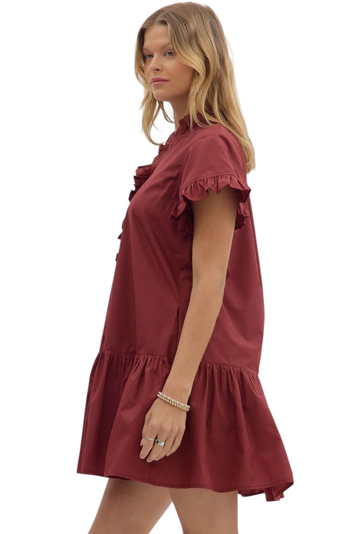 Whalen Ruffle Mini Dress