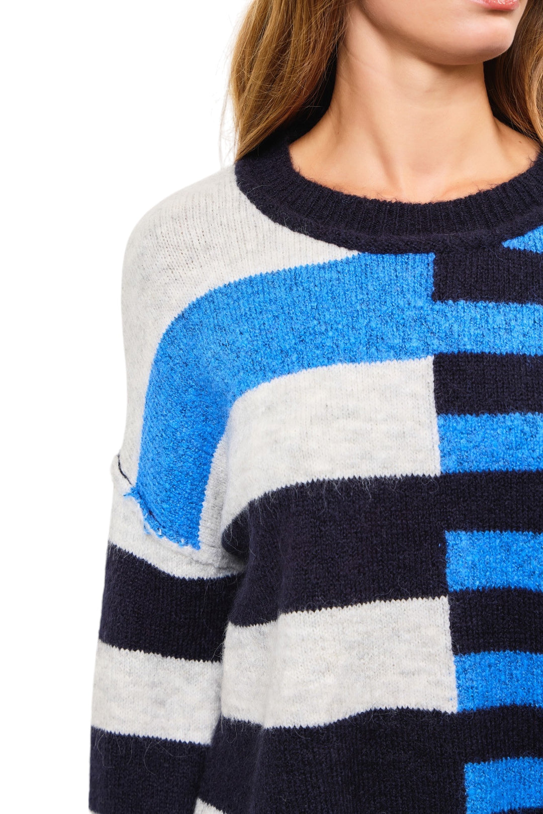 Maude Striped Knit Top