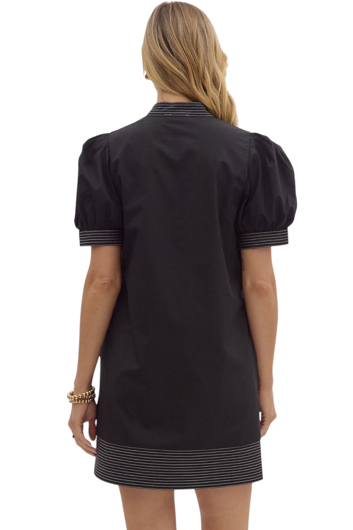 Hunter Stitched Mini Dress