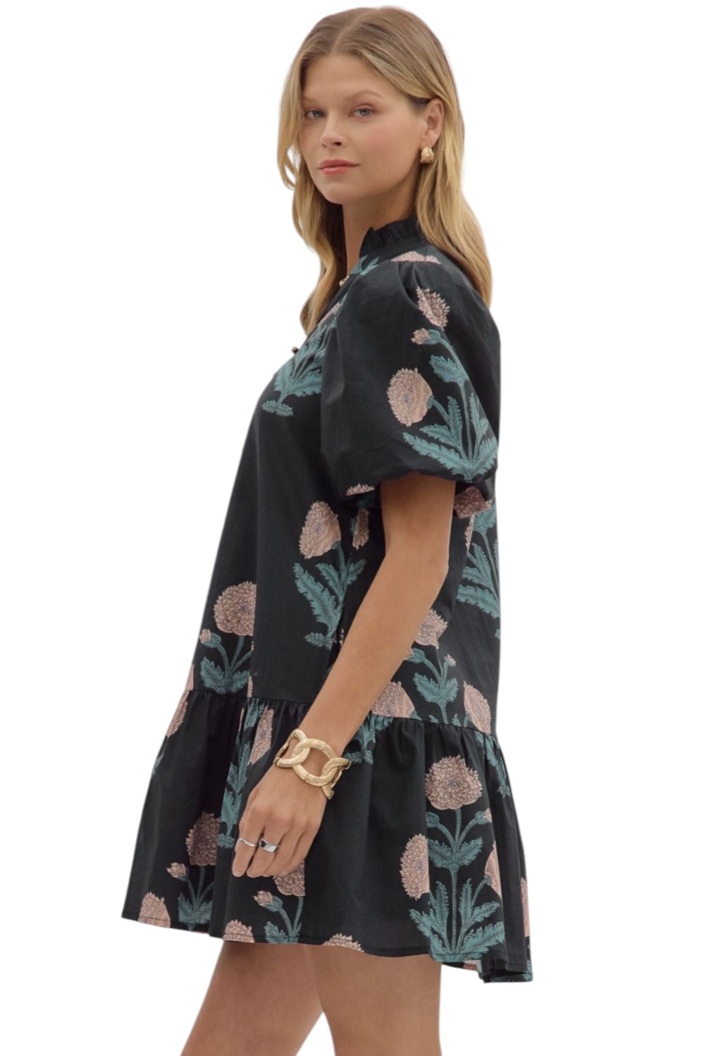 Newton Floral Mini Dress