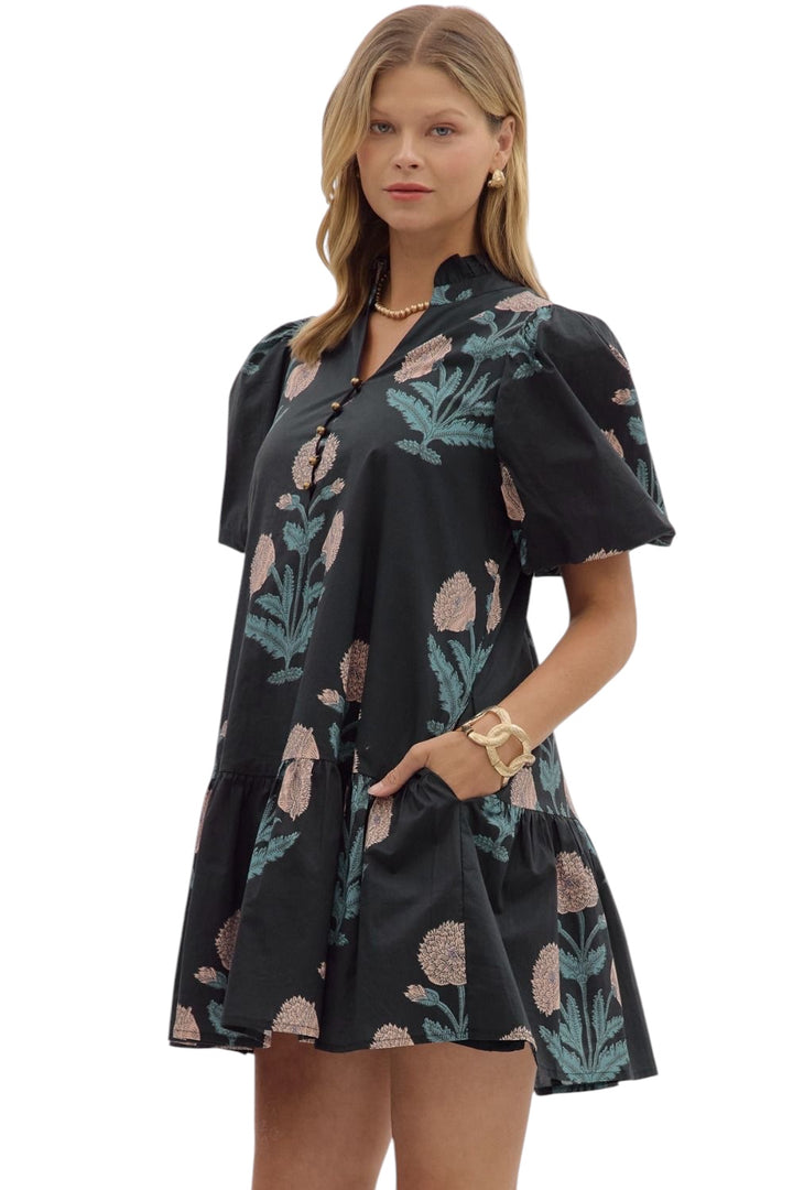Newton Floral Mini Dress