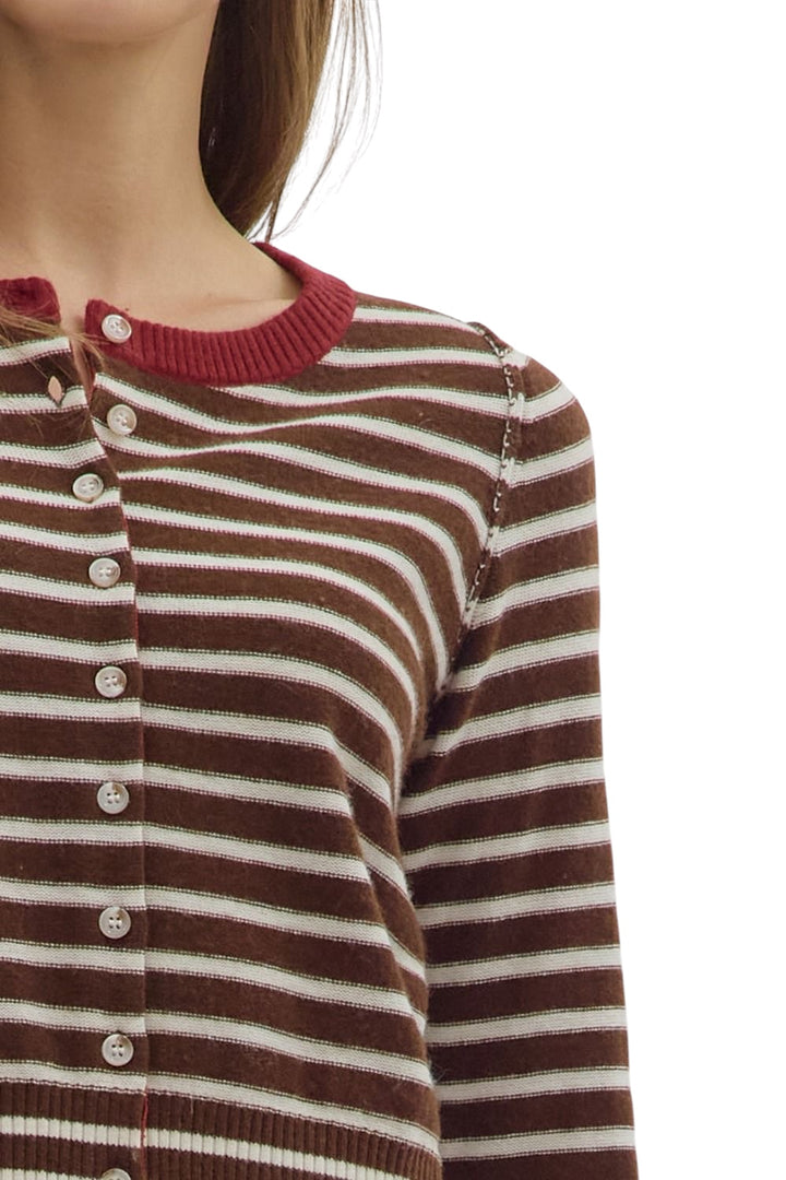 Kenton Striped Cardigan