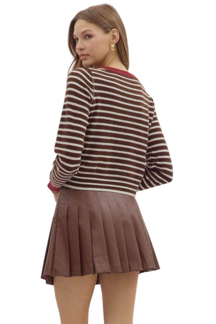 Kenton Striped Cardigan