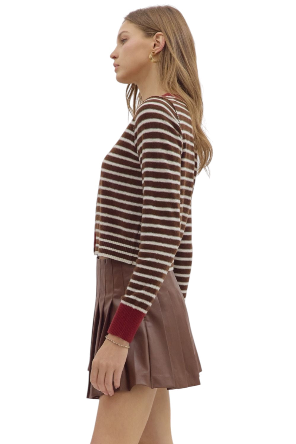 Kenton Striped Cardigan