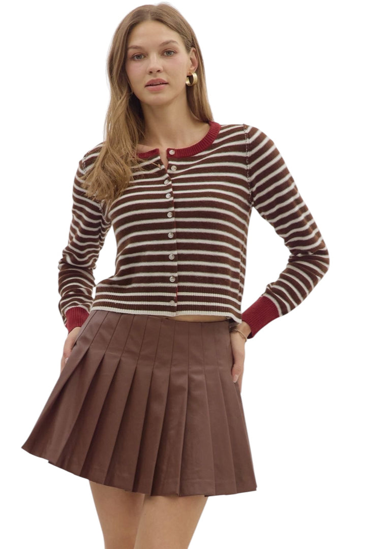 Kenton Striped Cardigan