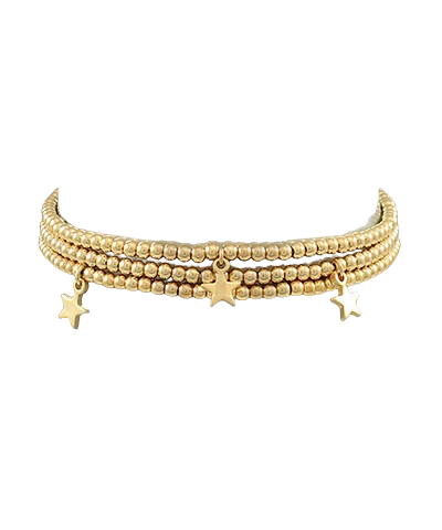 Star Beaded Bracelet Set